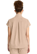 Healing Hands Women's Partial Zip Stand Collar Top.  Item HH752 in HH QUEST.  Live Chat for Bulk Discounts.