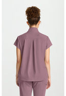 Healing Hands Women's Partial Zip Stand Collar Top.  Item HH752 in HH QUEST.  Live Chat for Bulk Discounts.