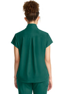 Healing Hands Women's Partial Zip Stand Collar Top.  Item HH752 in HH QUEST.  Live Chat for Bulk Discounts.