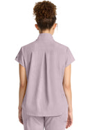 Healing Hands Women's Partial Zip Stand Collar Top.  Item HH752 in HH QUEST.  Live Chat for Bulk Discounts.
