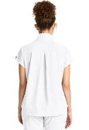 Healing Hands Women's Partial Zip Stand Collar Top.  Item HH752 in HH QUEST.  Live Chat for Bulk Discounts.