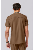 Healing Hands Men's V-Neck Top.  Item HH753 in HH QUEST.  Live Chat for Bulk Discounts.