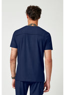 Healing Hands Men's V-Neck Top.  Item HH753 in HH QUEST.  Live Chat for Bulk Discounts.