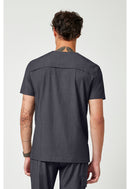 Healing Hands Men's V-Neck Top.  Item HH753 in HH QUEST.  Live Chat for Bulk Discounts.