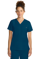 Healing Hands  Women's Tuck-in V-Neck Top.  Item HH755 in HH QUEST.  Live Chat for Bulk Discounts.