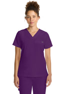 Healing Hands  Women's Tuck-in V-Neck Top.  Item HH755 in HH QUEST.  Live Chat for Bulk Discounts.
