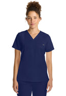 Healing Hands  Women's Tuck-in V-Neck Top.  Item HH755 in HH QUEST.  Live Chat for Bulk Discounts.