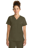 Healing Hands  Women's Tuck-in V-Neck Top.  Item HH755 in HH QUEST.  Live Chat for Bulk Discounts.