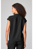 Healing Hands Mandarin Collar Top.  Item HH757 in HH QUEST.  Live Chat for Bulk Discounts.