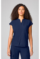 Healing Hands Mandarin Collar Top.  Item HH757 in HH QUEST.  Live Chat for Bulk Discounts.