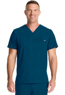 Healing Hands Men's 1-Pocket V-Neck Top.  Item HH758 in HH QUEST.  Live Chat for Bulk Discounts.
