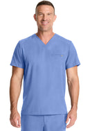 Healing Hands Men's 1-Pocket V-Neck Top.  Item HH758 in HH QUEST.  Live Chat for Bulk Discounts.