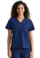 Healing Hands Kiana Knit V-Neck Top.  Item HH808 in HH LIMITED EDITION .  Live Chat for Bulk Discounts.