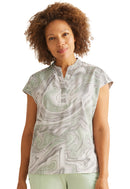 Healing Hands Journey Top (purple label print).  Item HH901 in HH PURPLE LABEL.  Live Chat for Bulk Discounts.