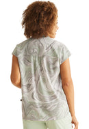 Healing Hands Journey Top (purple label print).  Item HH901 in HH PURPLE LABEL.  Live Chat for Bulk Discounts.