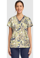 Healing Hands Amanda Top.  Item HH910 in HH PRINTS.  Live Chat for Bulk Discounts.