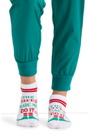 Cherokee 4-3 Pair packs of Ankle Socks. Item HOLIDAYCHEER in CK LEGWEAR Collection. Live Chat for Bulk Discounts.