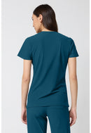 Cherokee Women's V-Neck Top. Item IN00033 in CK IN PURSUIT Collection. Live Chat for Bulk Discounts.
