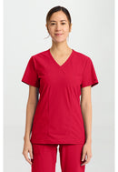Cherokee Women's V-Neck Top. Item IN00033 in CK IN PURSUIT Collection. Live Chat for Bulk Discounts.