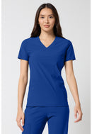 Cherokee Women's V-Neck Top. Item IN00033 in CK IN PURSUIT Collection. Live Chat for Bulk Discounts.