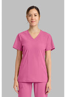 Cherokee Women's V-Neck Top. Item IN00033 in CK IN PURSUIT Collection. Live Chat for Bulk Discounts.