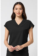 Cherokee Women's Dolman V-Neck Top. Item IN00034 in CK IN PURSUIT Collection. Live Chat for Bulk Discounts.