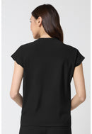 Cherokee Women's Dolman V-Neck Top. Item IN00034 in CK IN PURSUIT Collection. Live Chat for Bulk Discounts.