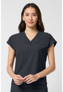 Cherokee Women's Dolman V-Neck Top. Item IN00034 in CK IN PURSUIT Collection. Live Chat for Bulk Discounts.