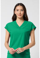 Cherokee Women's Dolman V-Neck Top. Item IN00034 in CK IN PURSUIT Collection. Live Chat for Bulk Discounts.