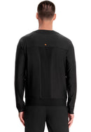 Cherokee Men's Knit Zip Front Jacket. Item IN322A in CK IN KINETIC Collection. Live Chat for Bulk Discounts.