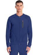 Cherokee Men's Knit Zip Front Jacket. Item IN322A in CK IN KINETIC Collection. Live Chat for Bulk Discounts.