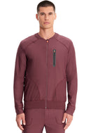 Cherokee Men's Knit Zip Front Jacket. Item IN322A in CK IN KINETIC Collection. Live Chat for Bulk Discounts.