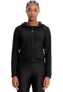 Cherokee Mesh Zip Front Crop Jacket. Item IN326 in CK IN KINETIC Collection. Live Chat for Bulk Discounts.