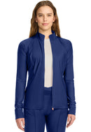 Cherokee Women's Raglan Zip Front Jacket. Item IN337A in CK IN KINETIC Collection. Live Chat for Bulk Discounts.