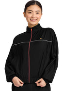 Cherokee Women's Mock Neck Windbreaker. Item IN506 in CK IN LIFESTYLE Collection. Live Chat for Bulk Discounts.