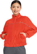 Cherokee Women's Mock Neck Windbreaker. Item IN506 in CK IN LIFESTYLE Collection. Live Chat for Bulk Discounts.
