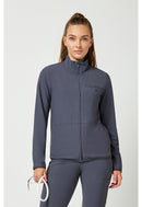 Cherokee Women's 3-Pocket Warm-up Jacket. Item IN525A in CK IN PURSUIT Collection. Live Chat for Bulk Discounts.