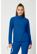 Cherokee Women's 3-Pocket Warm-up Jacket. Item IN525A in CK IN PURSUIT Collection. Live Chat for Bulk Discounts.