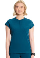 Cherokee Henley Top. Item IN622A in CK IN GNR8 Collection. Live Chat for Bulk Discounts.