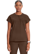 Cherokee Henley Top. Item IN622A in CK IN GNR8 Collection. Live Chat for Bulk Discounts.