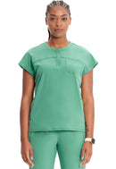 Cherokee Henley Top. Item IN622A in CK IN GNR8 Collection. Live Chat for Bulk Discounts.