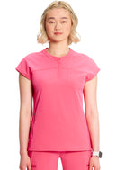 Cherokee Henley Top. Item IN622A in CK IN GNR8 Collection. Live Chat for Bulk Discounts.