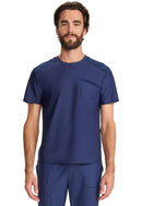 Cherokee Men's Tuck-in Crew Neck Top. Item IN626A in CK IN KINETIC Collection. Live Chat for Bulk Discounts.