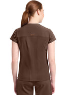 Cherokee Women's 2-Pocket Mock-Wrap V-Neck Top. Item IN635A in CK IN GNR8 Collection. Live Chat for Bulk Discounts.