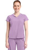 Cherokee Women's 2-Pocket Mock-Wrap V-Neck Top. Item IN635A in CK IN GNR8 Collection. Live Chat for Bulk Discounts.