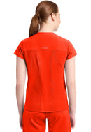 Cherokee Women's 2-Pocket Mock-Wrap V-Neck Top. Item IN635A in CK IN GNR8 Collection. Live Chat for Bulk Discounts.