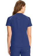Cherokee Women's Tuck-in Mock Neck Henley Top. Item IN644A in CK IN GNR8 Collection. Live Chat for Bulk Discounts.