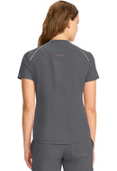 Cherokee Women's Tuck-in Mock Neck Henley Top. Item IN644A in CK IN GNR8 Collection. Live Chat for Bulk Discounts.