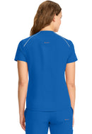 Cherokee Women's Tuck-in Mock Neck Henley Top. Item IN644A in CK IN GNR8 Collection. Live Chat for Bulk Discounts.