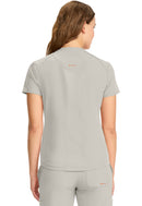 Cherokee Women's Tuck-in Mock Neck Henley Top. Item IN644A in CK IN GNR8 Collection. Live Chat for Bulk Discounts.